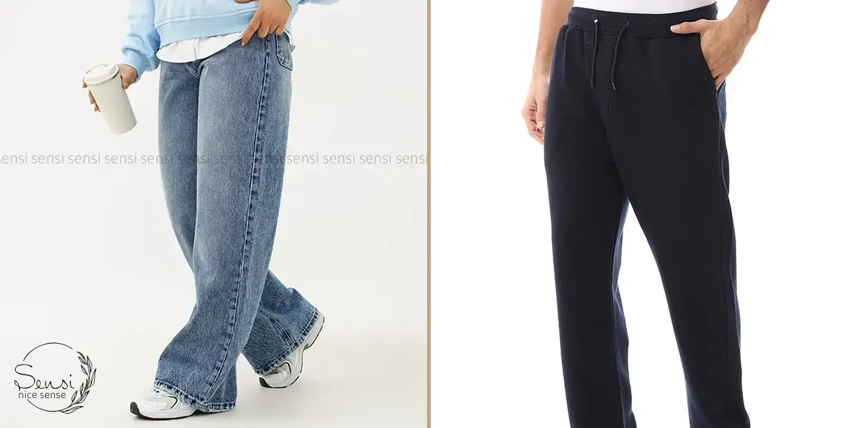 تفاوت شلوار بگ با شلوار اسلش